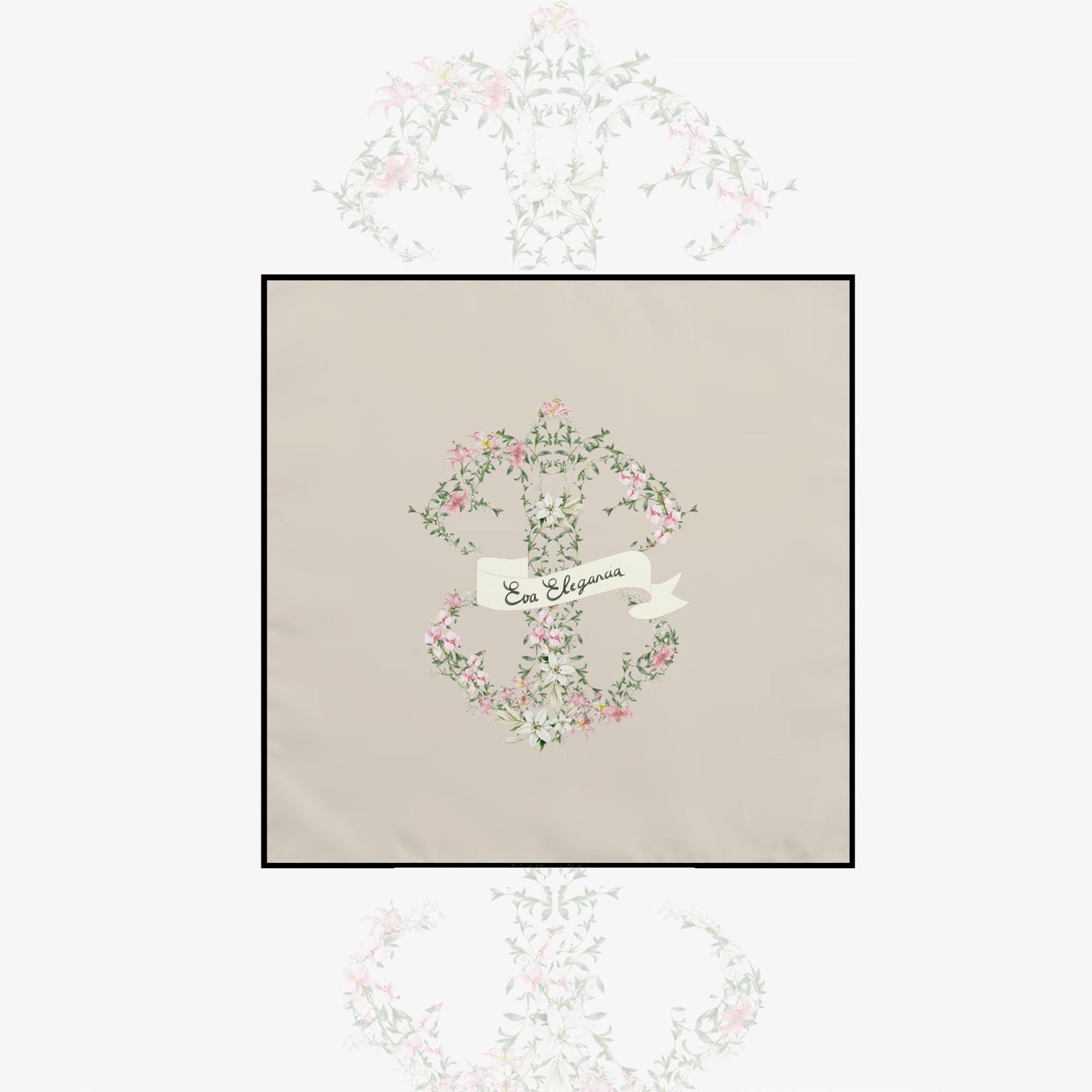 Carré de soie – Lost in the Garden