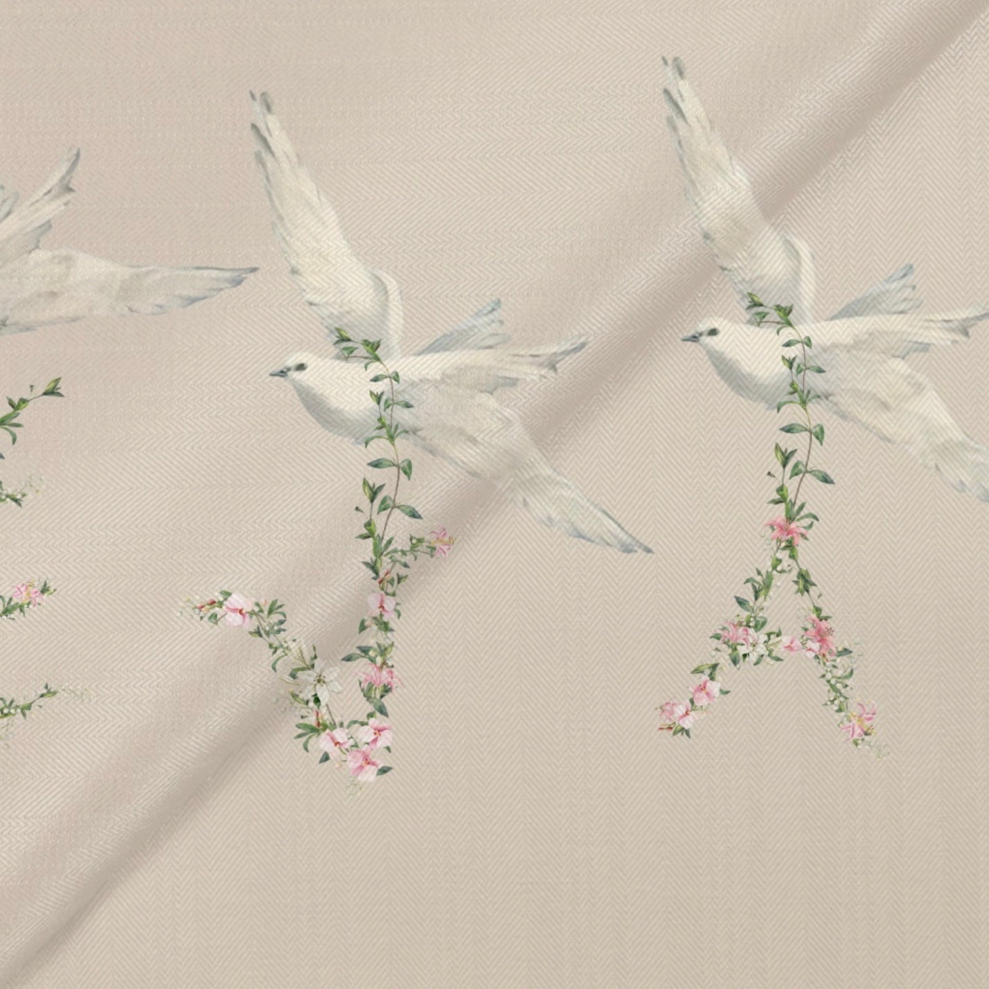 Carré de soie - Lost in the garden