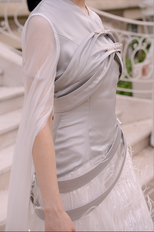 Robe de soirée contemporaine