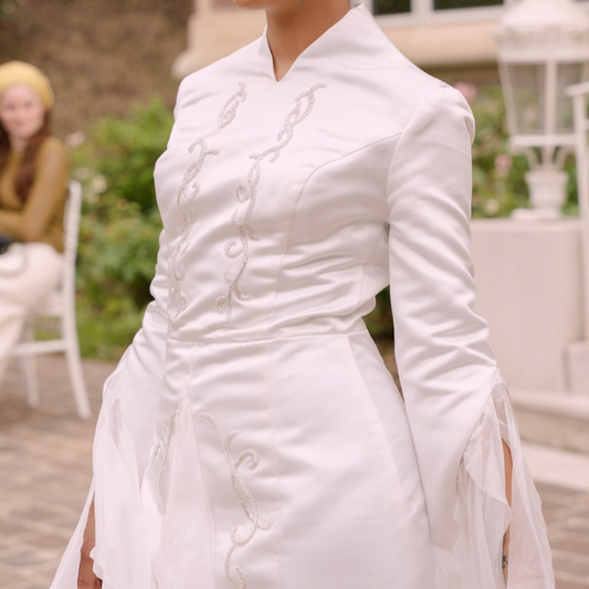 Robe de soirée blanche