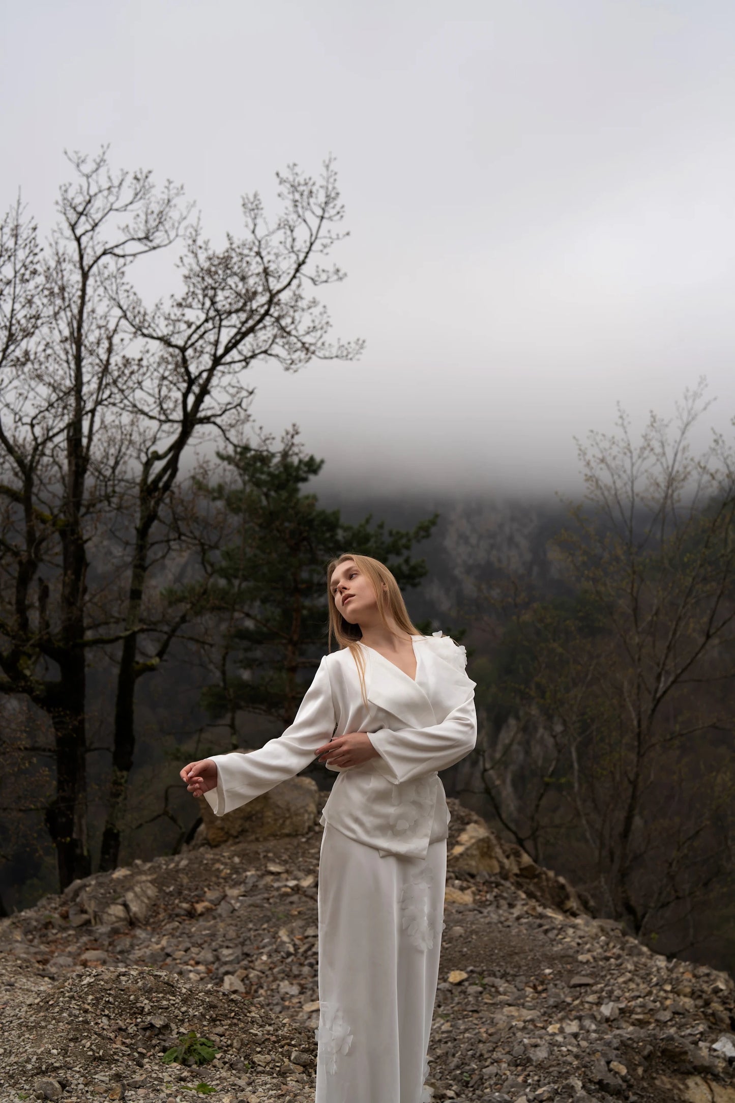 Ensemble haut et jupe longue