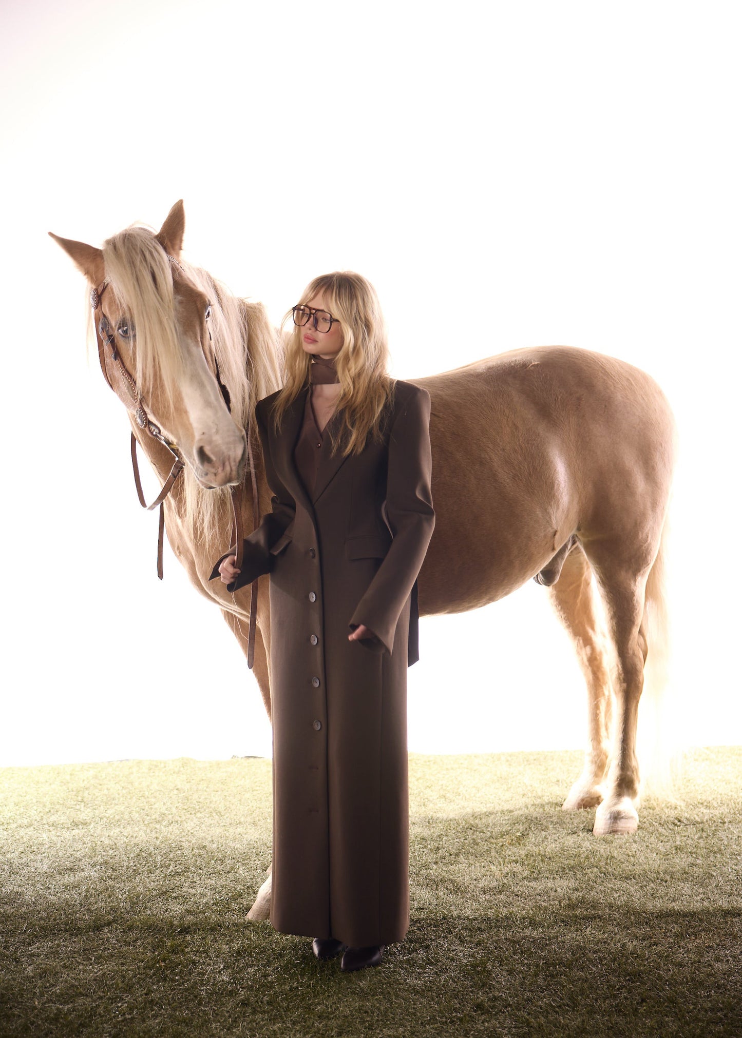 Manteau d'hiver marron