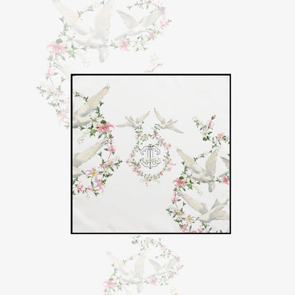 Carré de soie - Lost in the garden