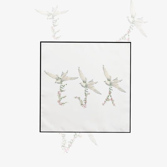 Carré de soie - Lost in the garden