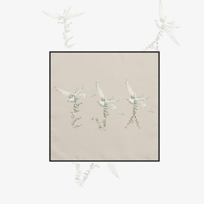 Carré de soie - Lost in the garden