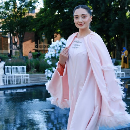 robe de soirée cape