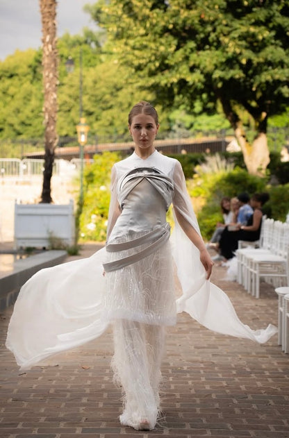 Robe de soirée contemporaine
