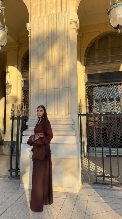 Ensemble haut et jupe longue