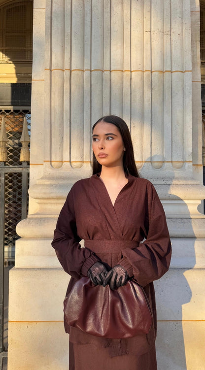 Ensemble haut et jupe longue