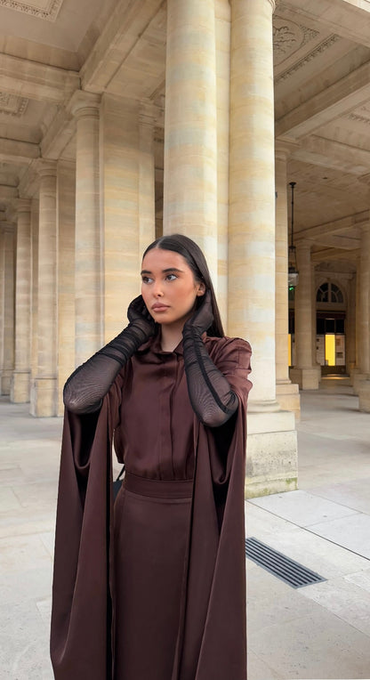 Ensemble chemise et jupe longue