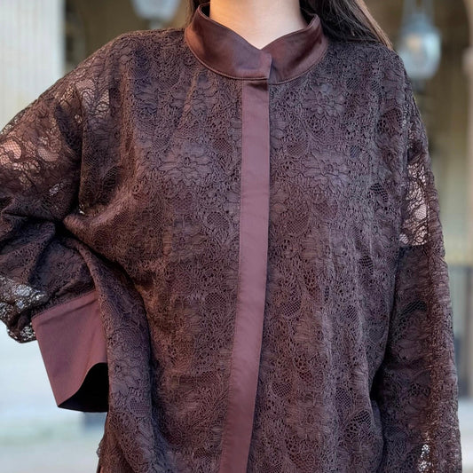 Ensemble chemise et jupe longue