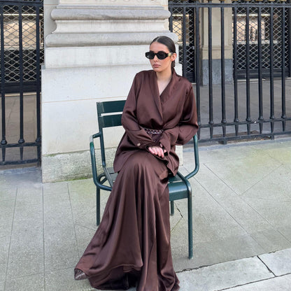 Ensemble chemise et jupe longue