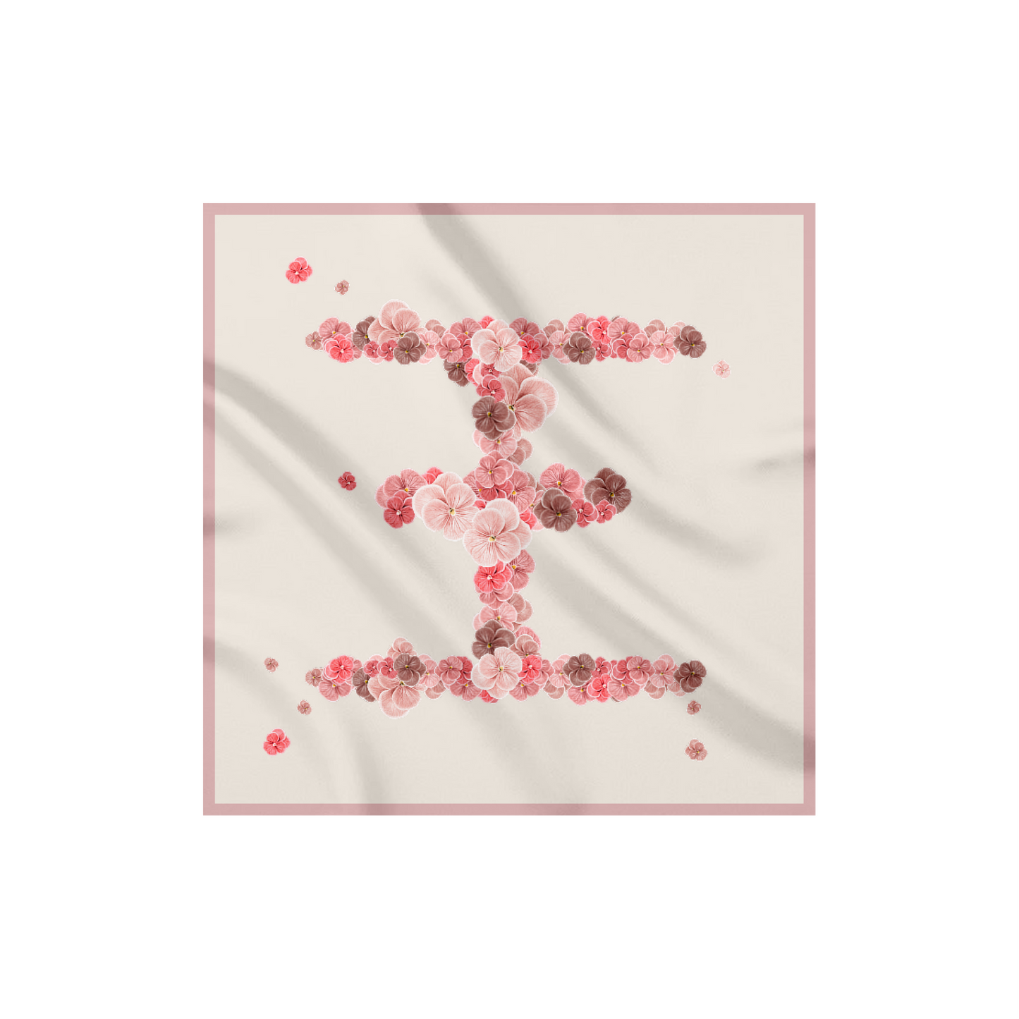 Carré Violet Hour rose 02