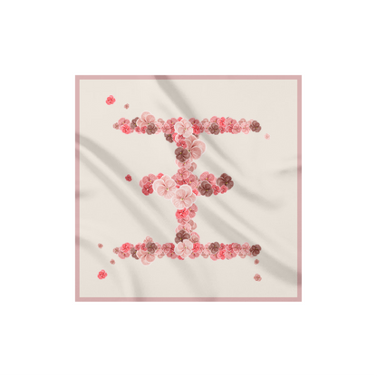 Carré Violet Hour rose 02