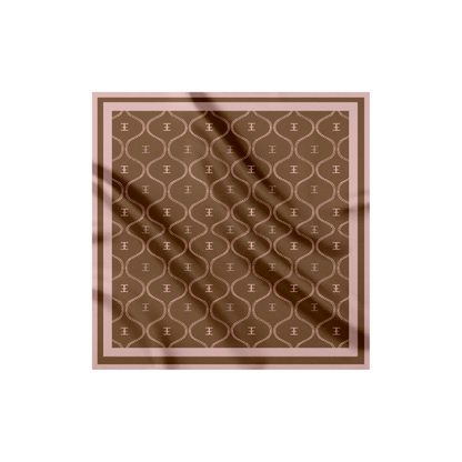 Carré Violet Hour marron