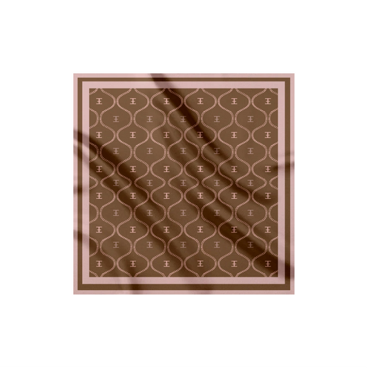 Carré Violet Hour marron